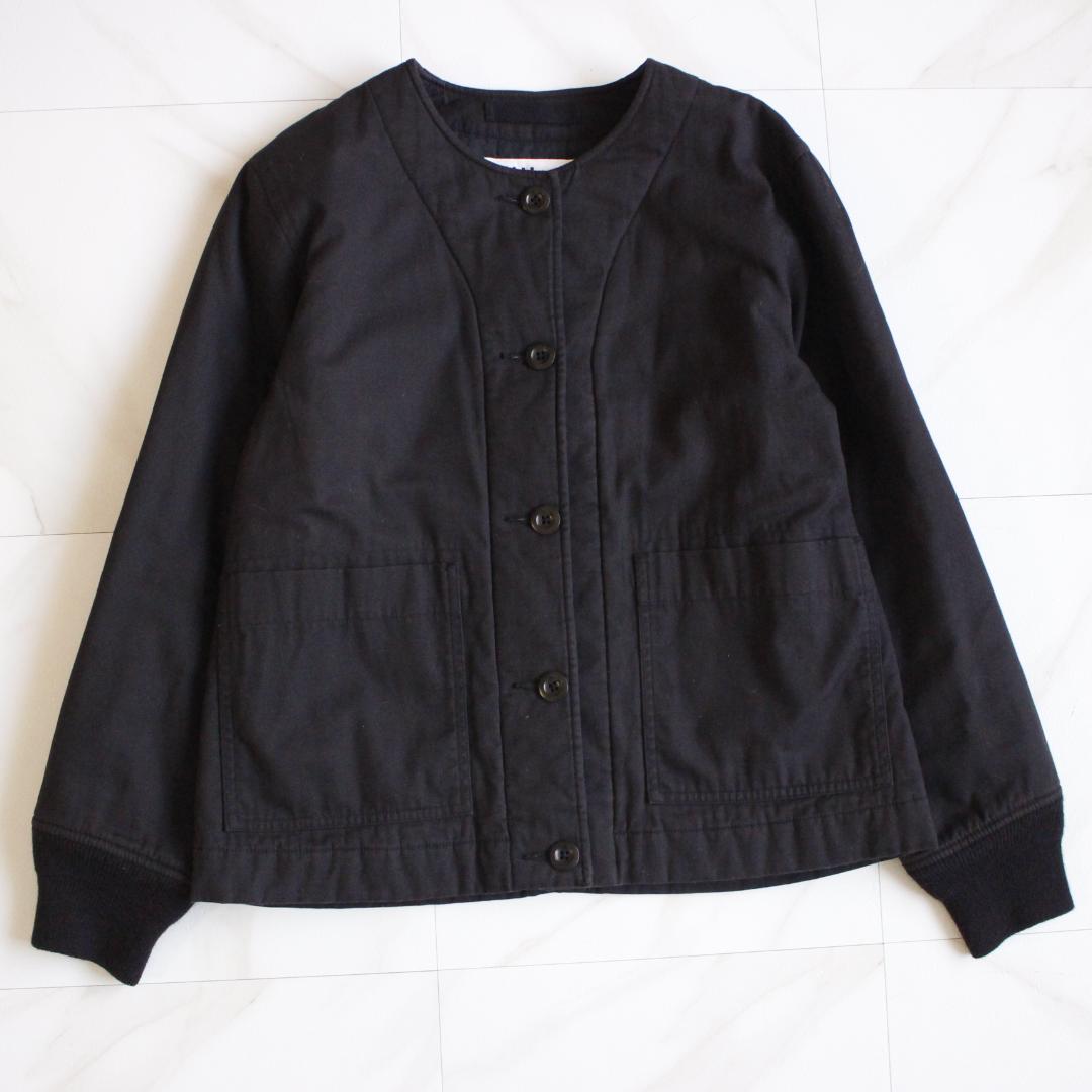 MHL. DRY COTTON TWILL ライナージャケット M ブラック