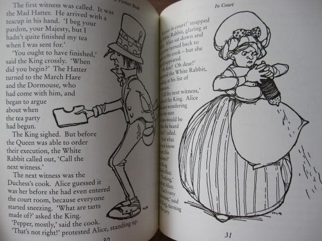 洋書 The ALICE IN WONDERLAND Picture Book