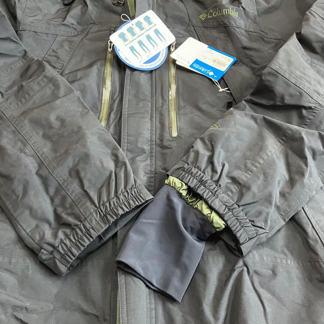 未使用　コロンビア　スノボウェア　上着　ジャケット　アウター　メンズ　黒　XS