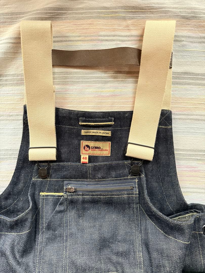 週末特価 Nigel Cabourn NAVAL DUNGAREE JP 48