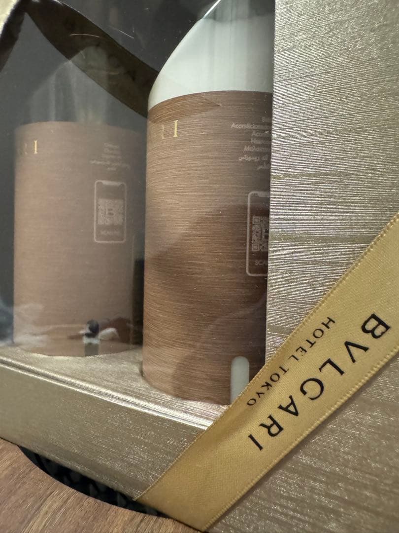 BVLGARI 新品未使用ブルガリ限定ホテルシャンプートリートメントセット 2本