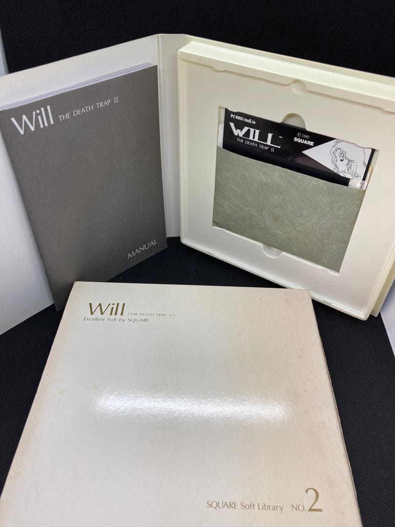 動作確認済　PC-8801mkIISRデス・トラップ1とIIセット