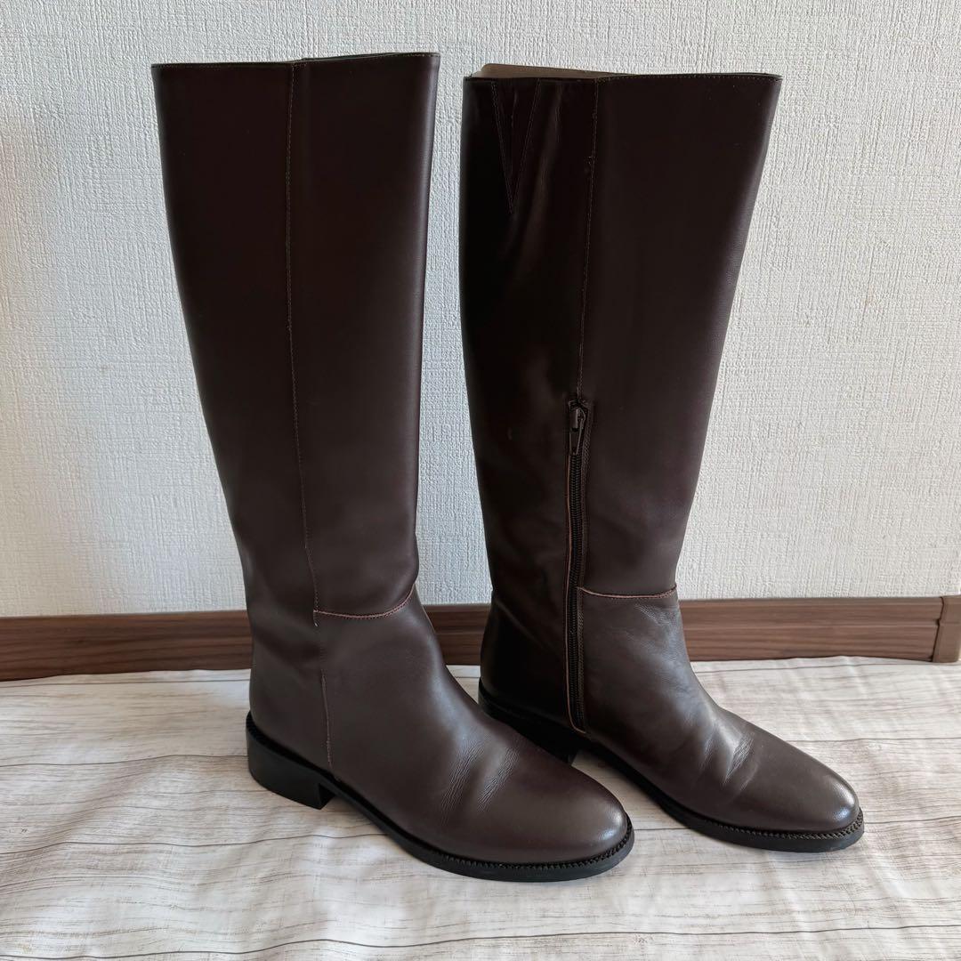 chayu　REMME レメ レザー　ロングブーツ　36