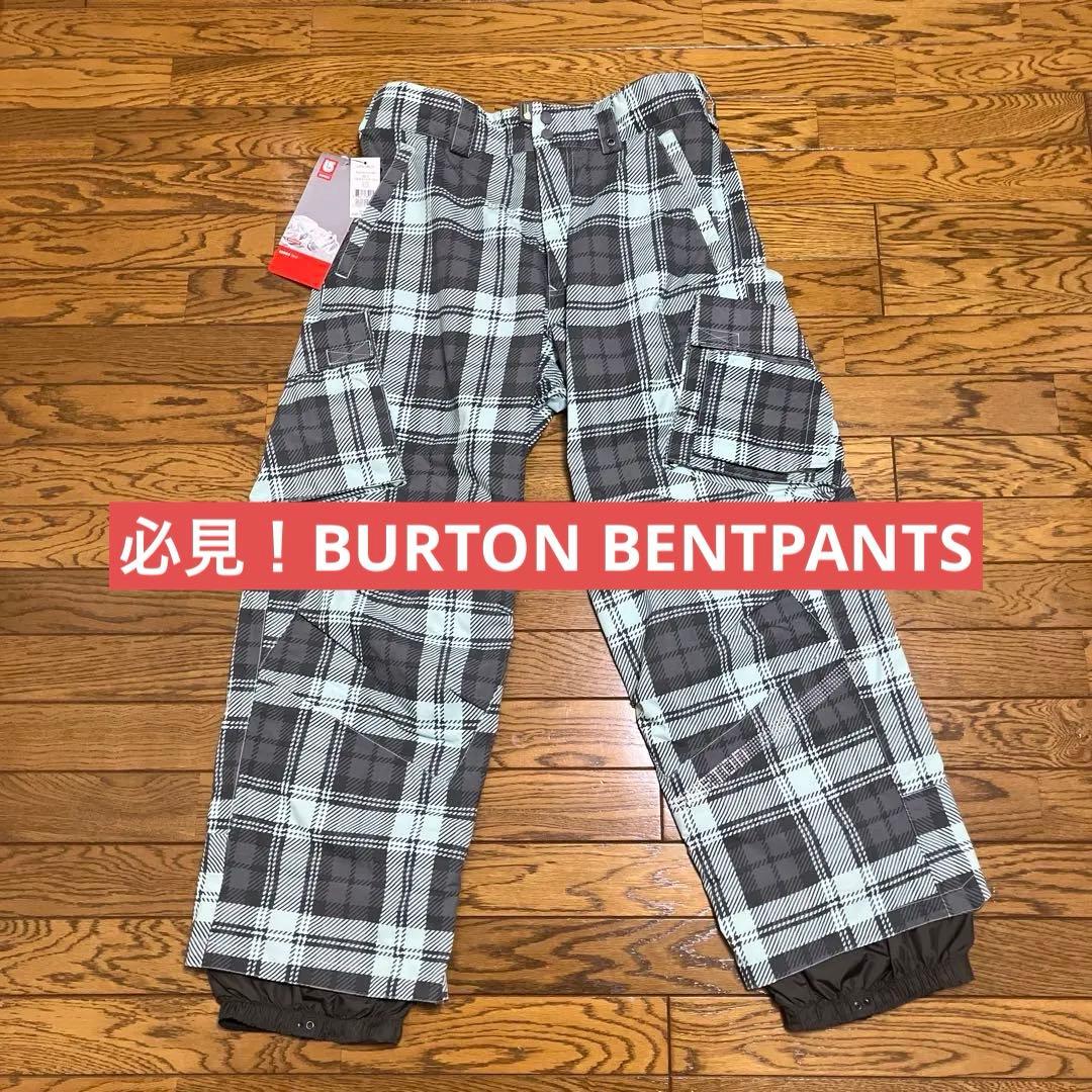 【お買い得】BURTONバートンベントパンツMサイズ★お洒落なチェック柄