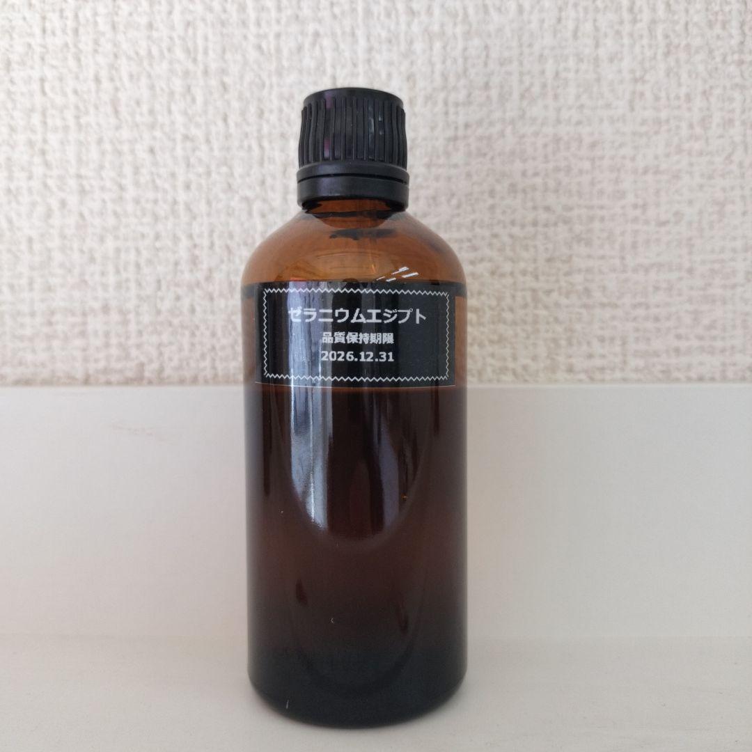 新品 ゼラニウムエジプト精油 100ml アロモア アロミックエアー