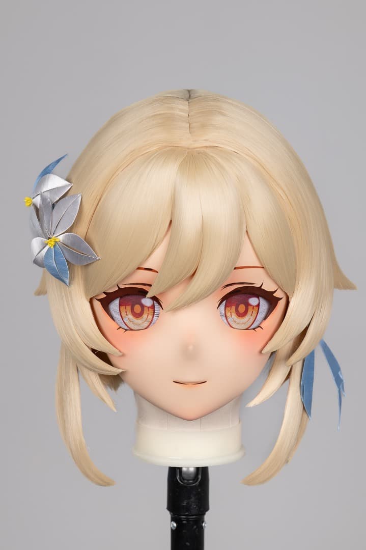 原神 蛍 鍵付 全頭面 着ぐるみ　マスク kigurumi コスプレ