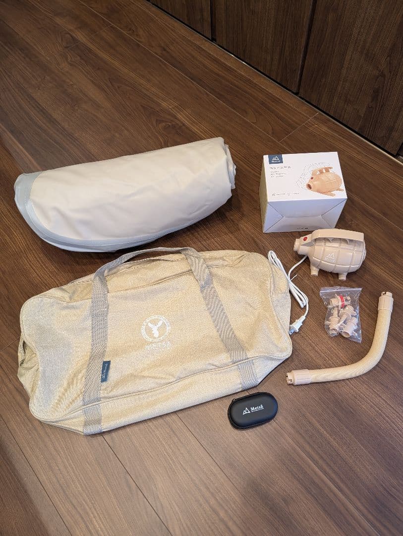 Metsa エアーベッド TPU仕様 エアーポンプ付き