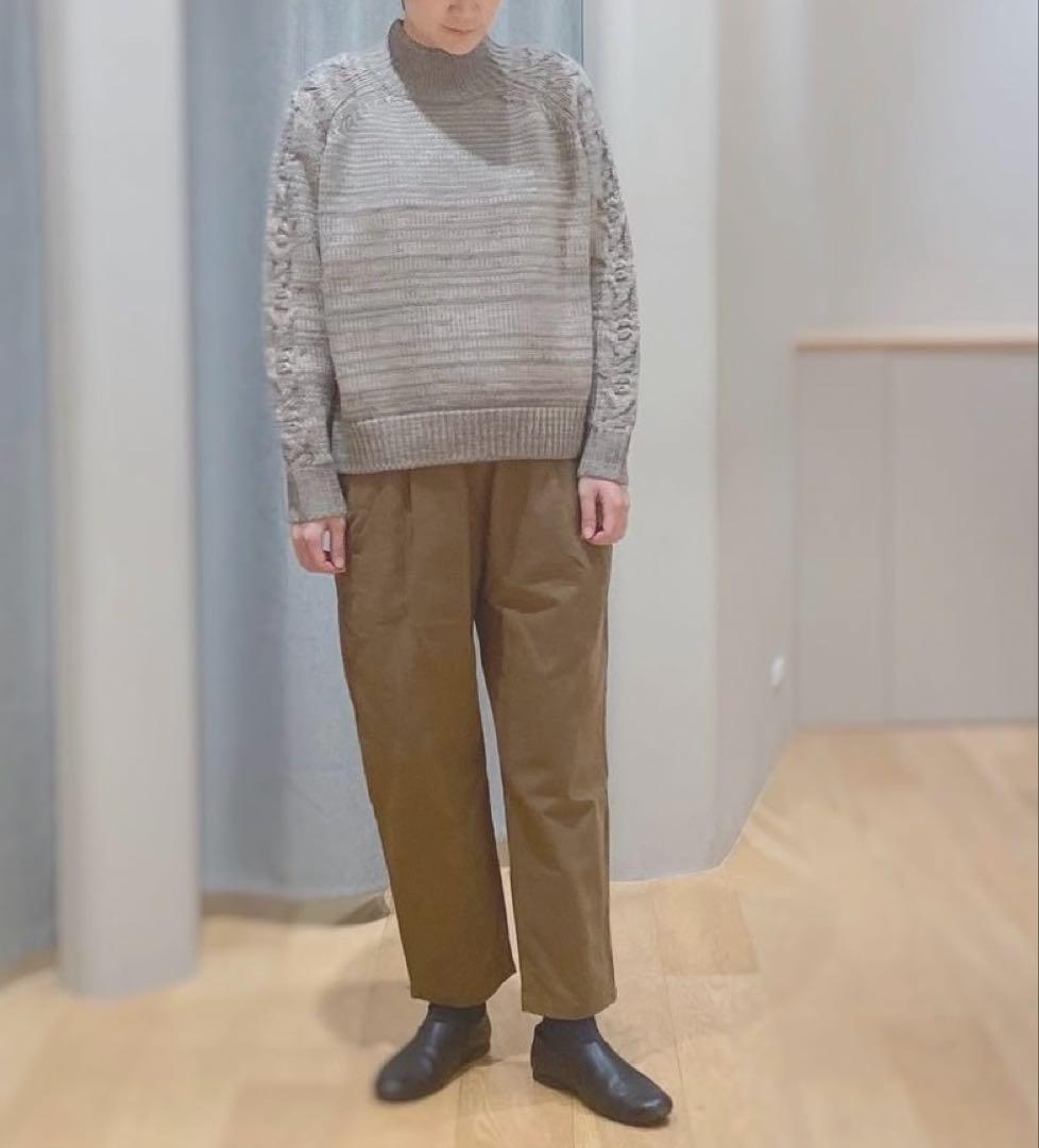 新品☆tandey 休日と詩 ニューギャザーパンツ 秋冬☆アンクルパンツ