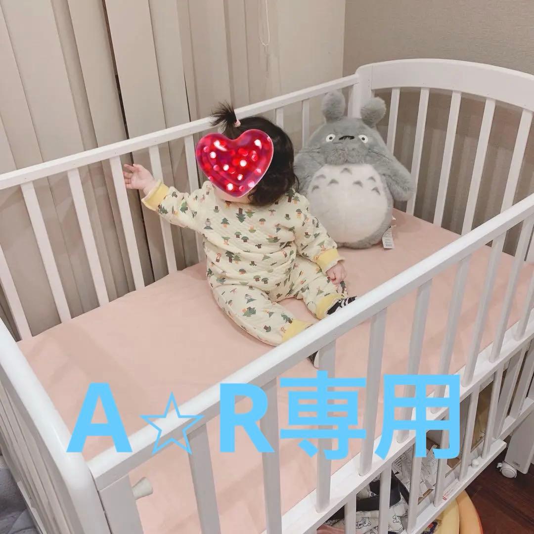 KATOJI ホワイト ベビーベッド