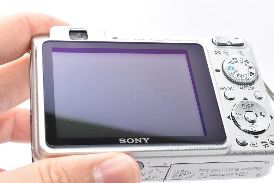 【元箱付】ソニー SONY Cyber-shot DSC-W120 シルバー