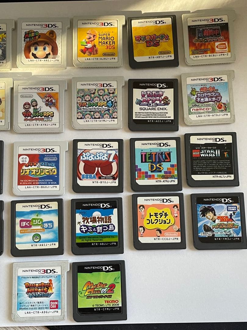 【動作確認済み】ニンテンドー3DS＆DSソフト 31本セット