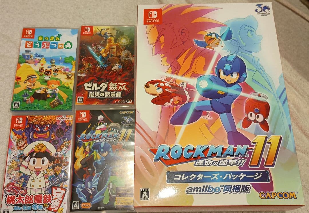 ROCKMAN 11 コレクターズ・パッケージ amiibo同梱版