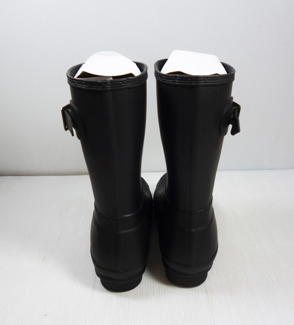 HUNTER ハンター オリジナル ショート レインブーツ 24.0 cm 長靴