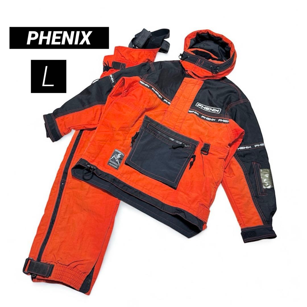 PHENIX フェニックス スキーウェア 上下セット アノラックパーカー L
