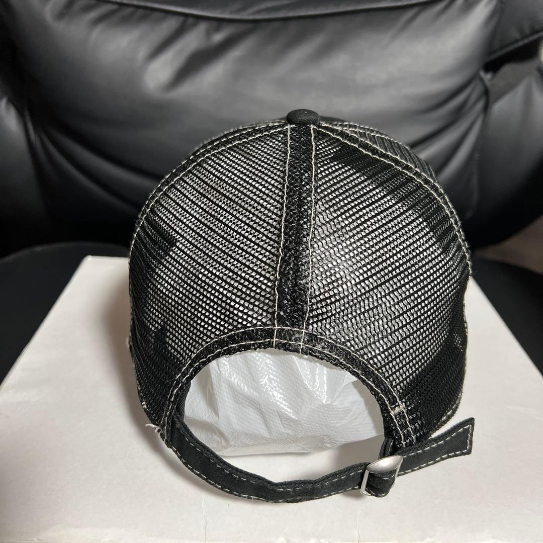 正規品　美品　Stussy✖️NEW ERA ブラック メッシュキャップ