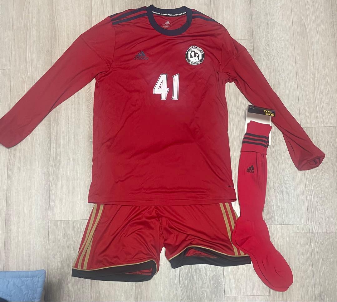 ドラゴンズ柏　流通経済大学柏高校　半袖長袖ユニフォーム