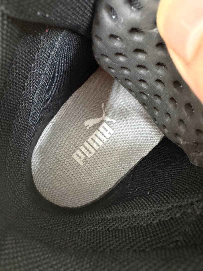 PUMA レッド ハイカット　安全靴　ライダー