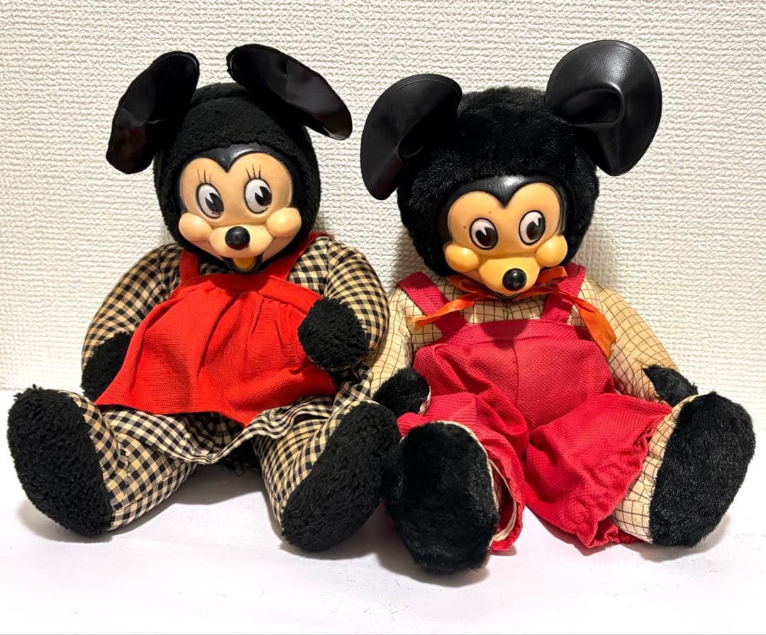 ディズニー初期型ビンテージ ミッキー＆ミニー