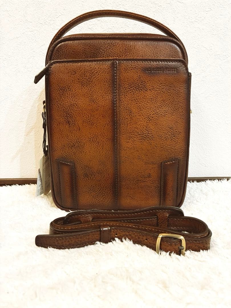 ロオムプレッセ 本革（牛革）ショルダーバッグ 日本製 未使用 メンズ