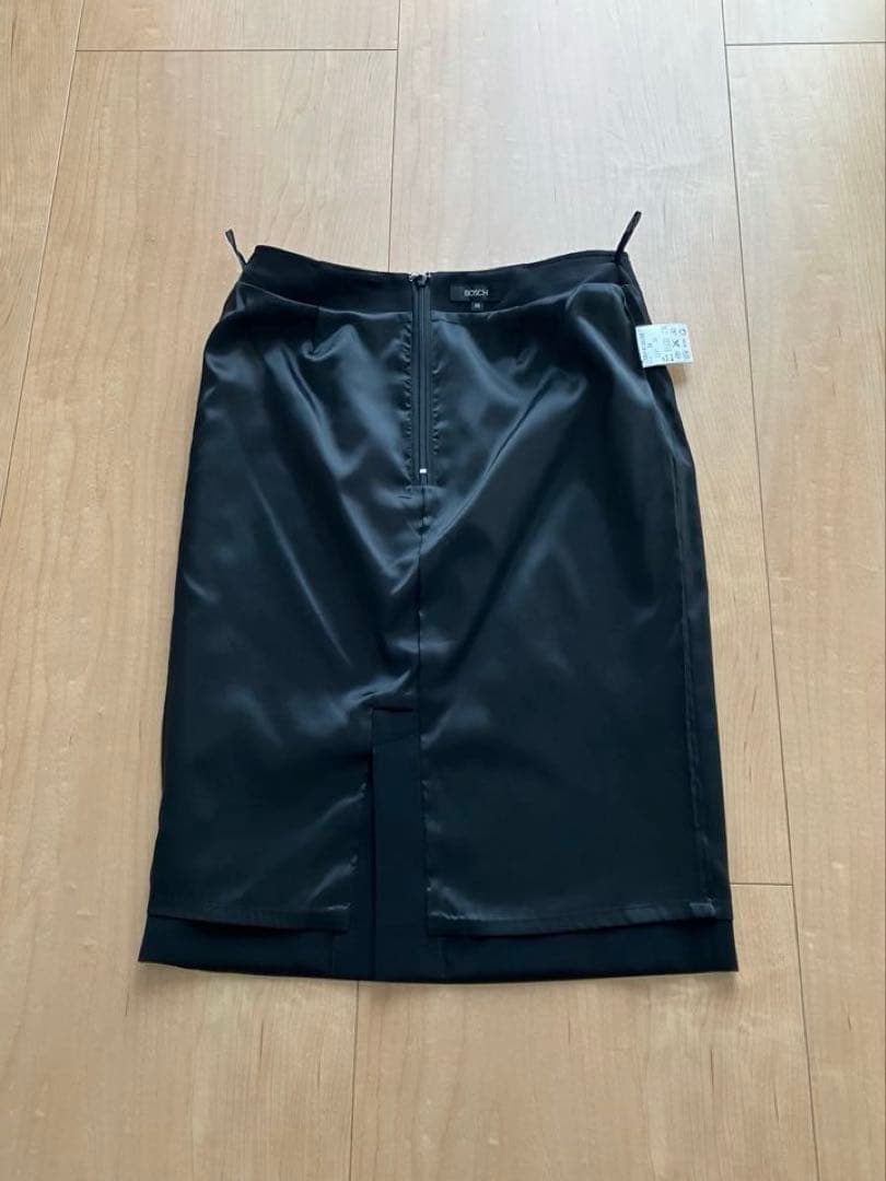 ★美品★ BOSCH セットアップスーツ ブラック ノーカラー サイズ36
