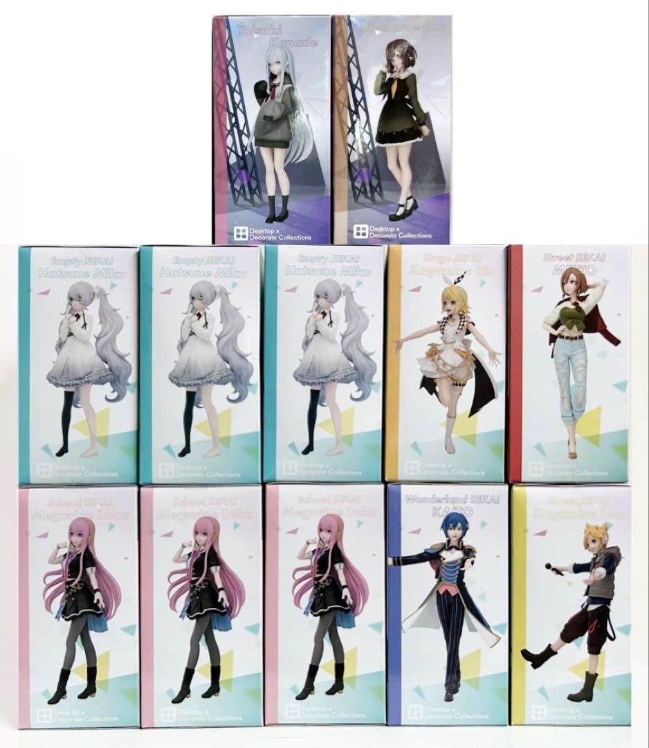 プロセカフィギュア12点まとめ売り　新品未開封　初音ミク　巡音ルカ　匿名配送込み