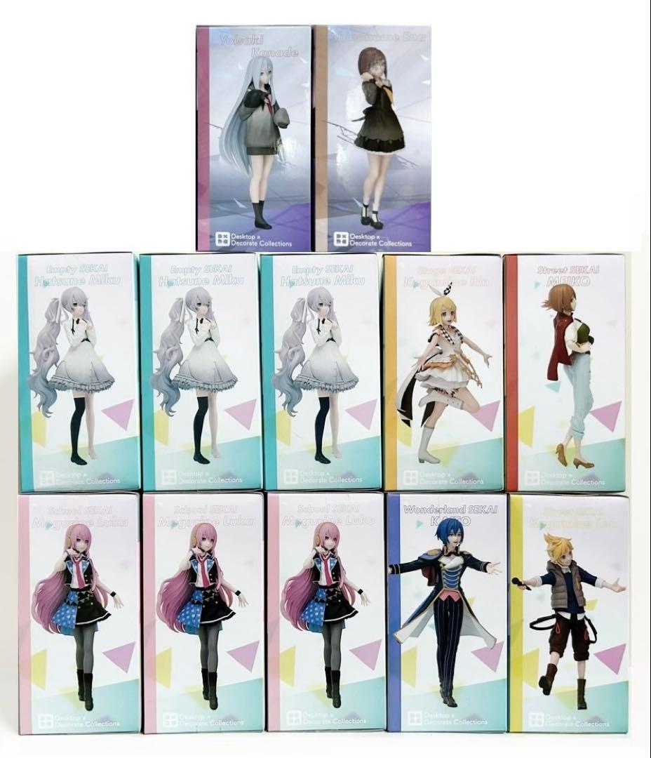 プロセカフィギュア12点まとめ売り　新品未開封　初音ミク　巡音ルカ　匿名配送込み