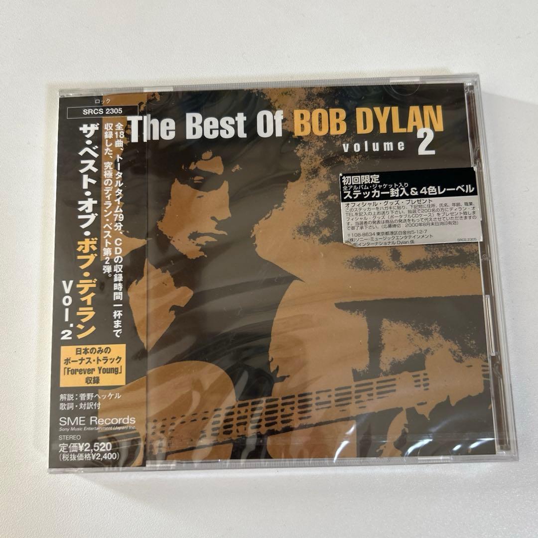 洋楽 The Best Of BOB DYLAN volume 2