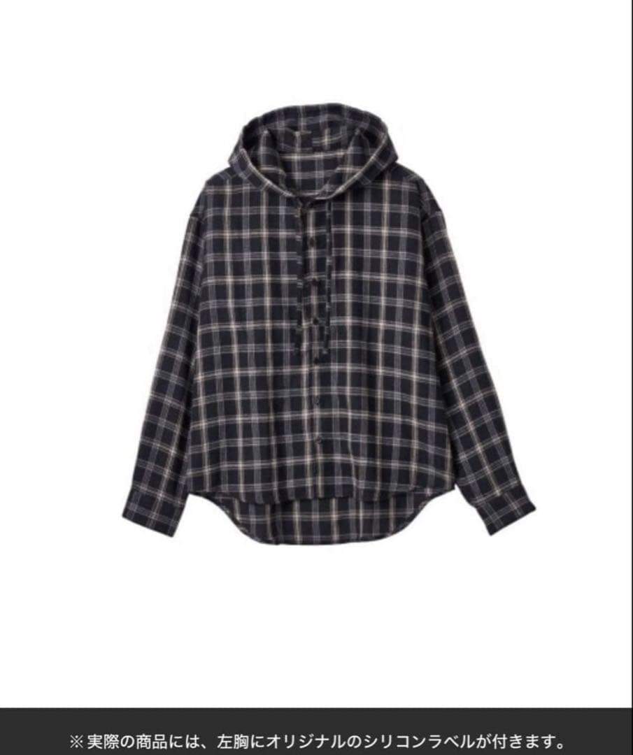 Knuth Marf hooded over shirts(unisex)新品