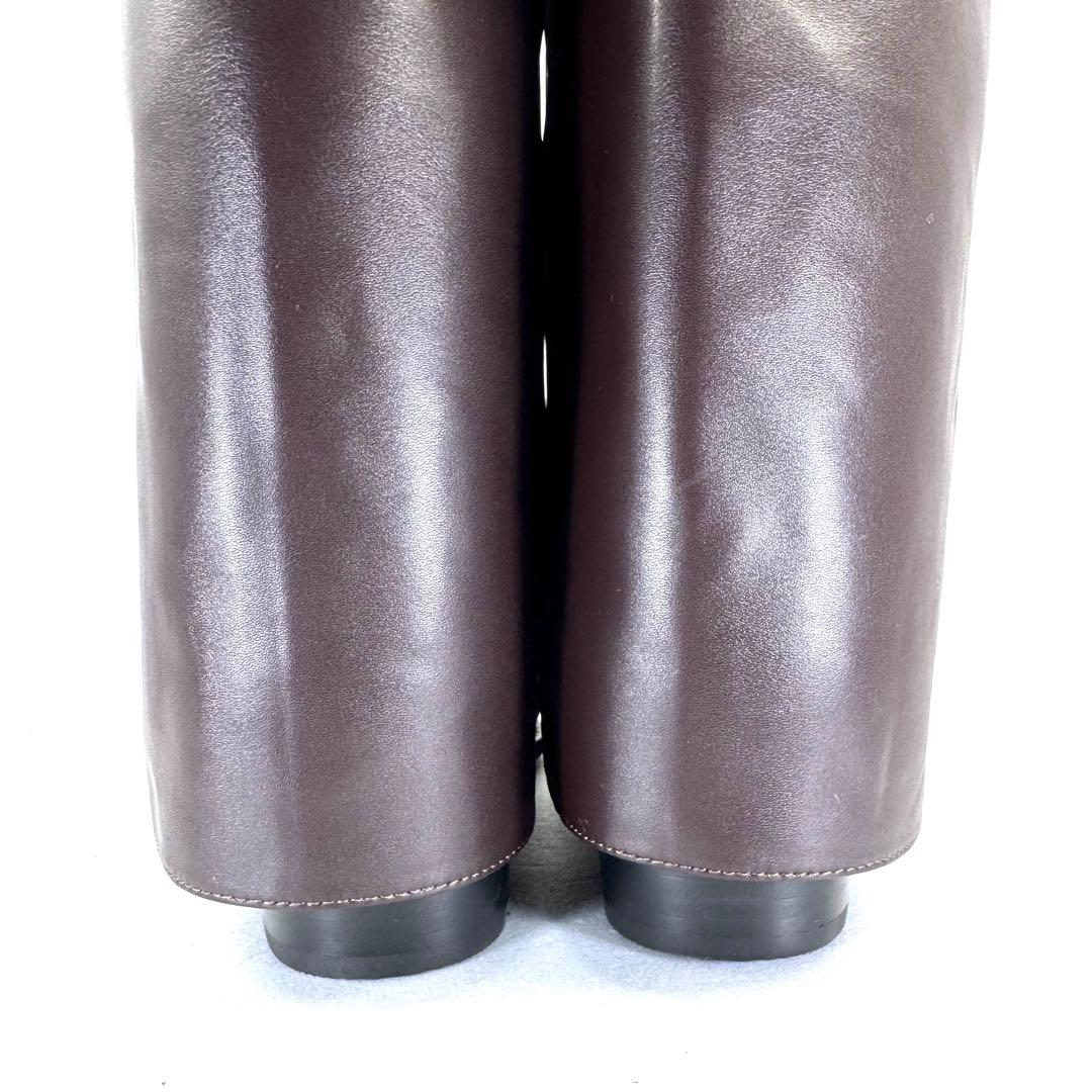 【FRAY ID.】フレイアイディー （24.5） ゲートルロングブーツ 新品