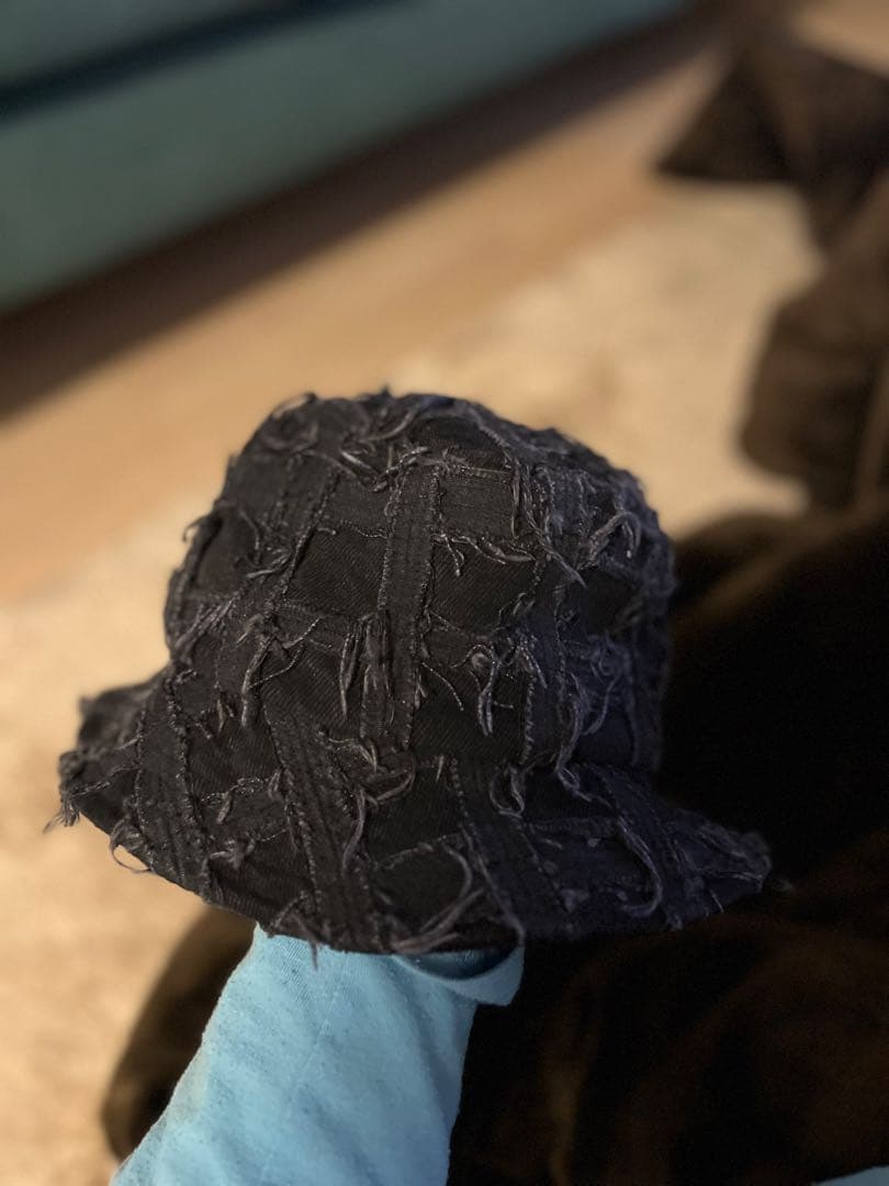 帽子 Supreme Frayed Patchwork Denim Crusher