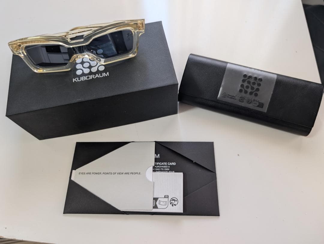 Acronym サングラス Champagne Gold (Kuboraum)