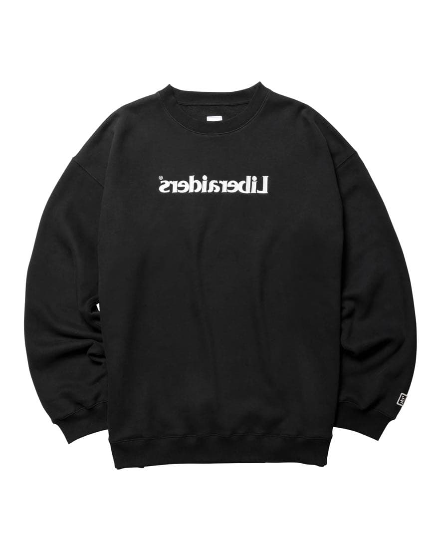 【Liberaiders】EMBROIDERY CREWNECK