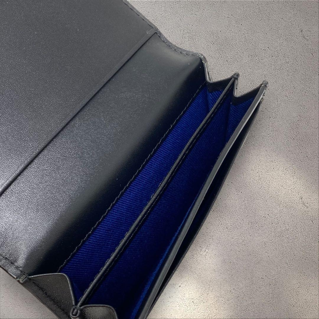 Paul Smith 名刺入れ ポールスミス ブラック ストライプポイント 黒