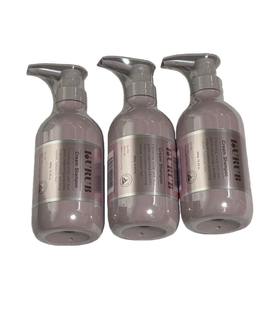 KURUB クリームシャンプー 380ml 3本セット