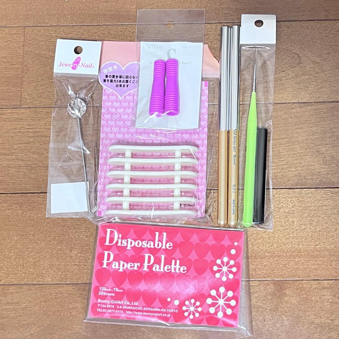 リッカジェル　カプリ　ネイルパートナー　ネイリスト技能検定　大量　41点セット