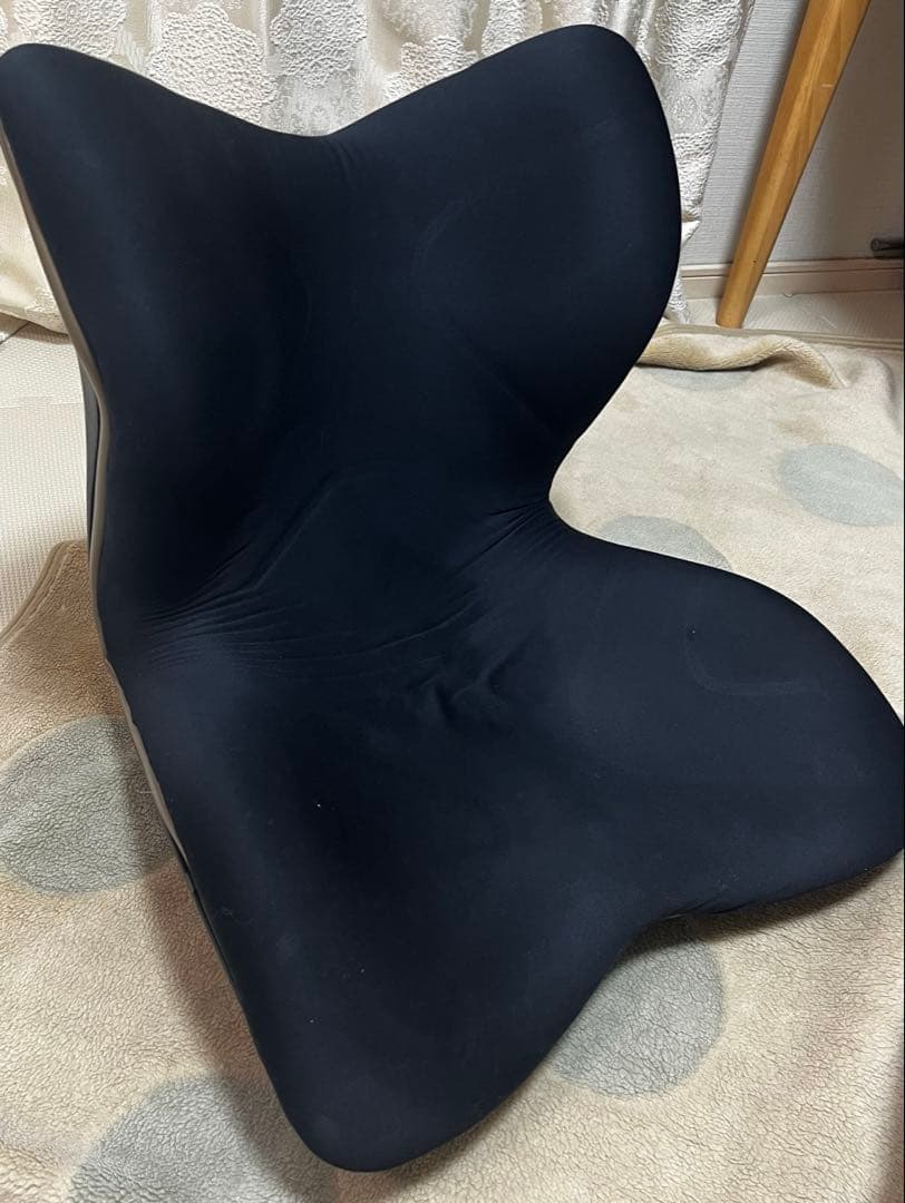 Style PREMIUM エルムサポートチェア ブラック