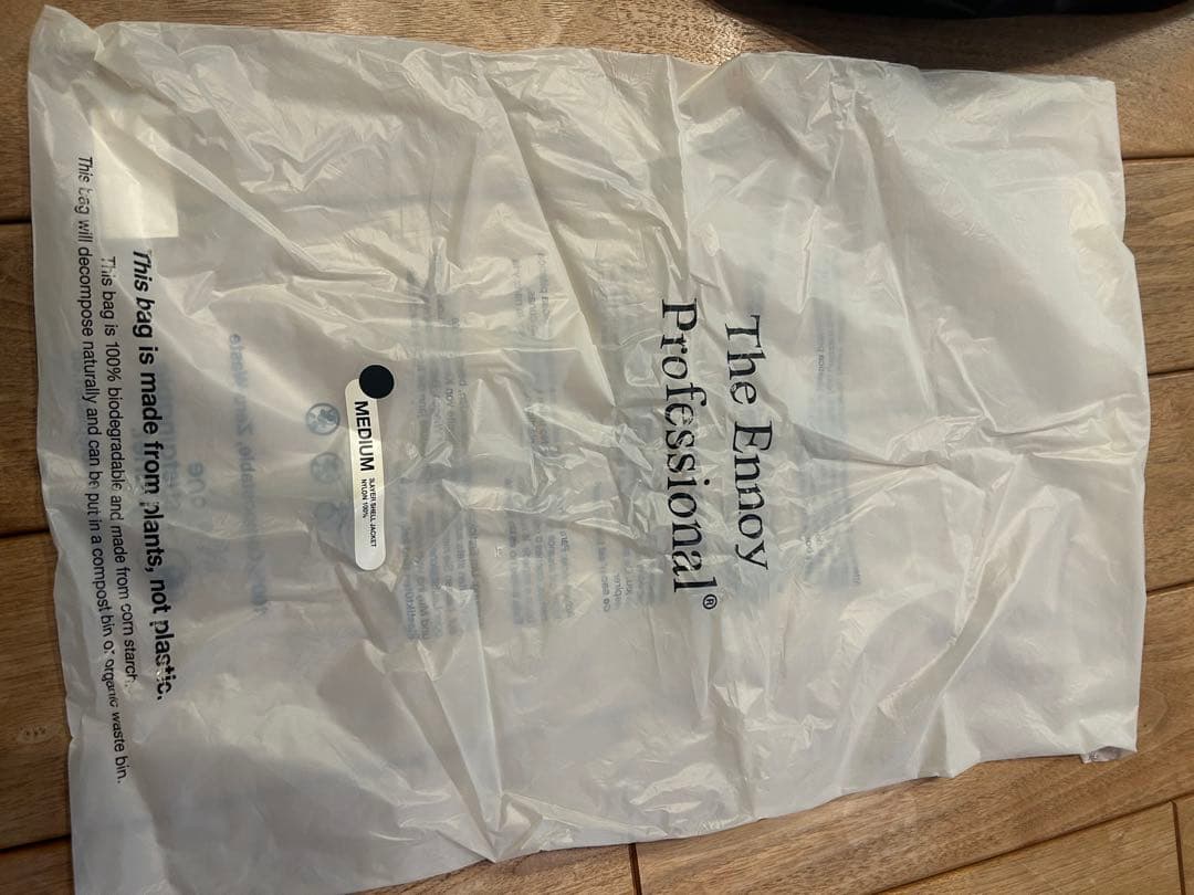 ENNOY 3Layer Shell Jacket Black M エンノイ