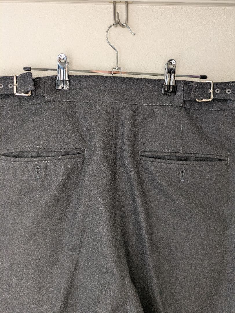 The Clasik 23AW サイドアジャスターワイドスラックス