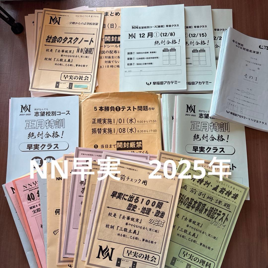 RU　NN早実　2025年