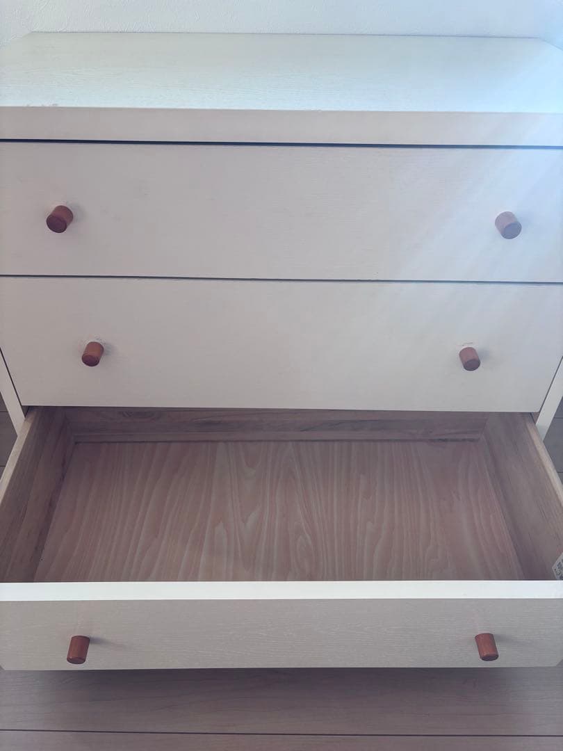 モモナチュラル　LOVE CHEST T75 タンス