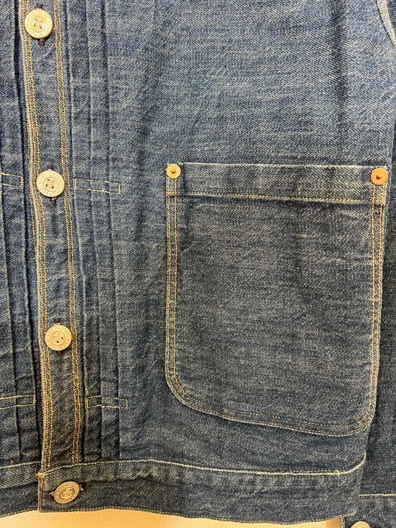 【LVC】 Triple Pleat Blouse デニムジャケット