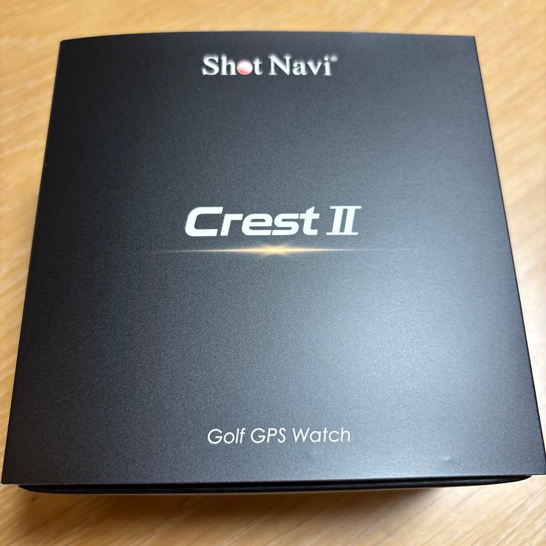 Shot Navi Crest II ゴルフ GPS ウォッチ