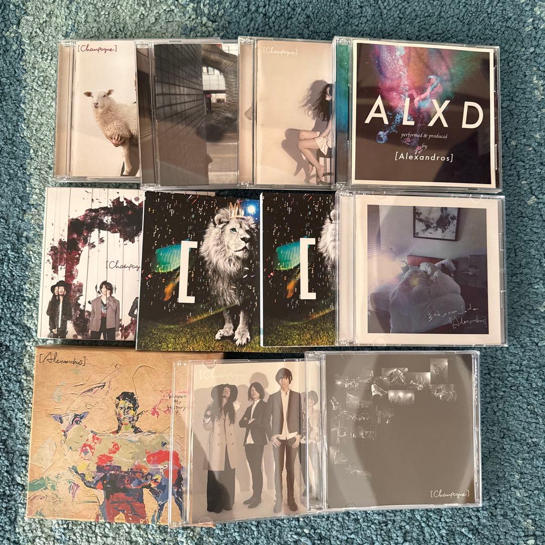 [ALEXANDROS]CD アルバム まとめ売り 非売品音源、初回限定盤含む