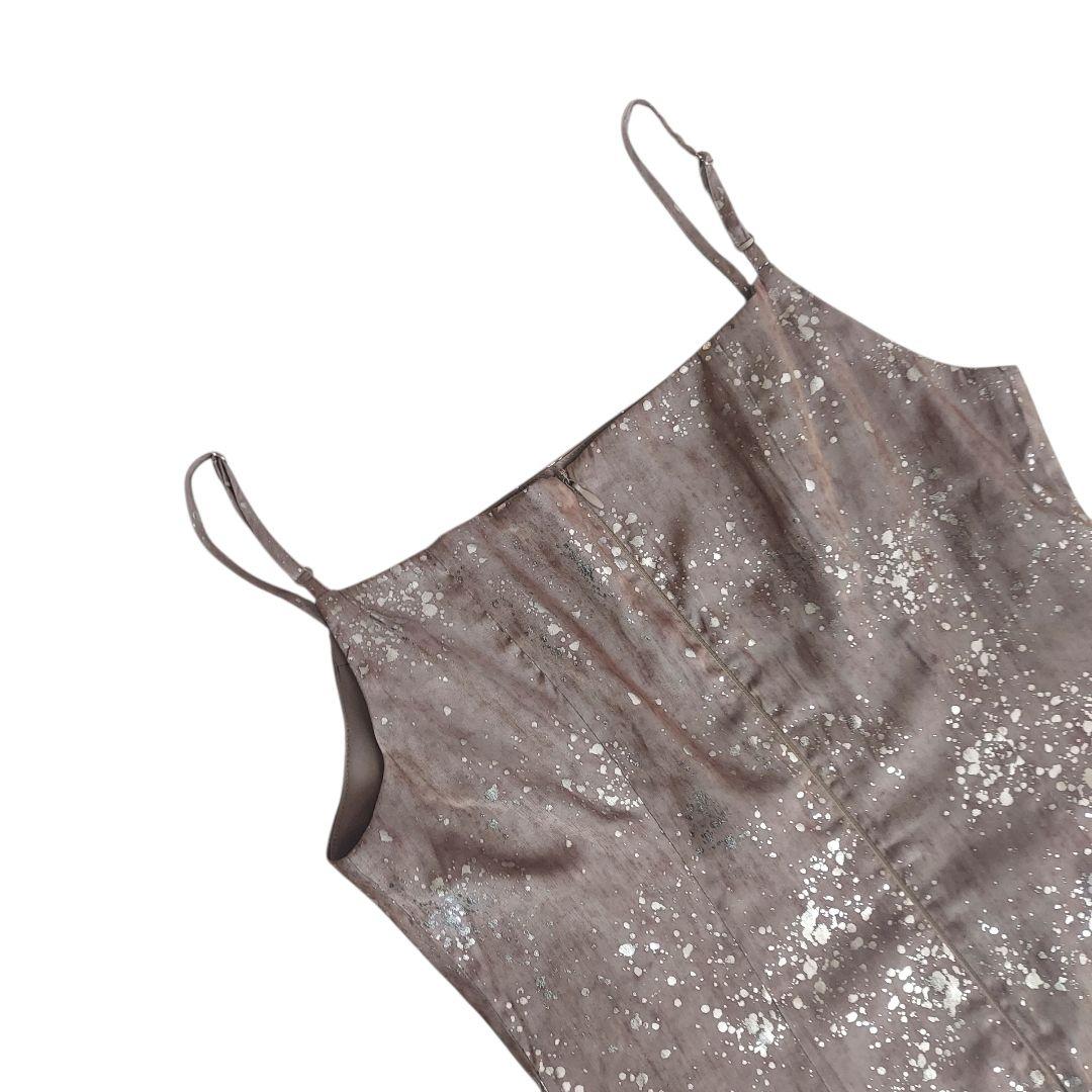 美品✨Leja チュールフリルボレロペイントマーメイドワンピースドレス