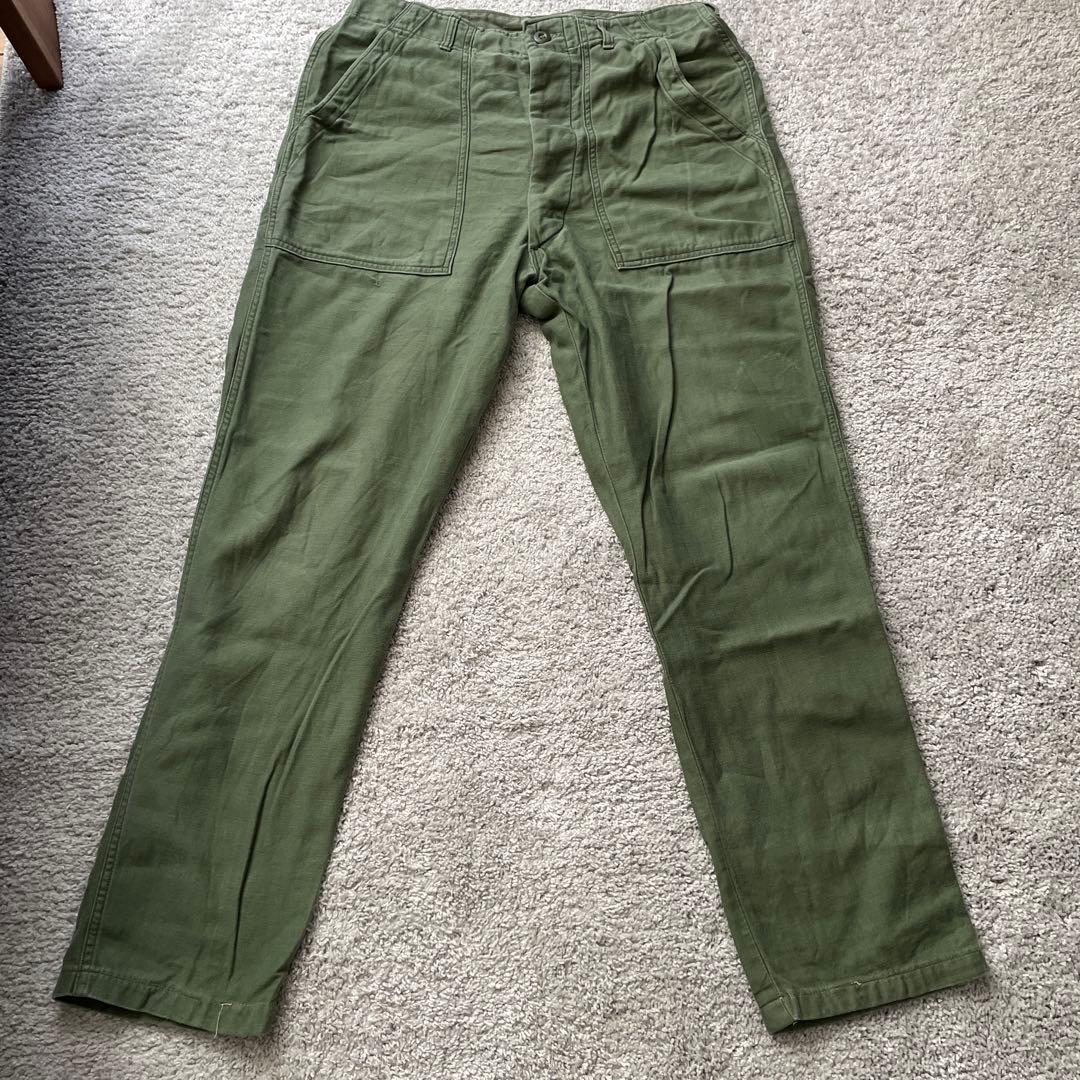 OG-107 ベイカーパンツ ボタンフライ US ARMY ヴィンテージ