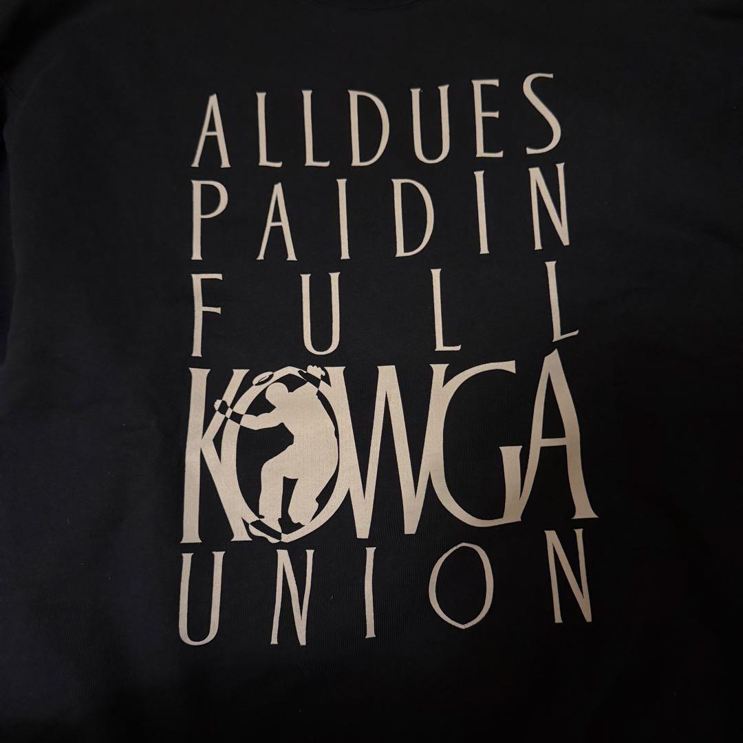 UNION×KOWGA スウェット トレーナー ネイビー