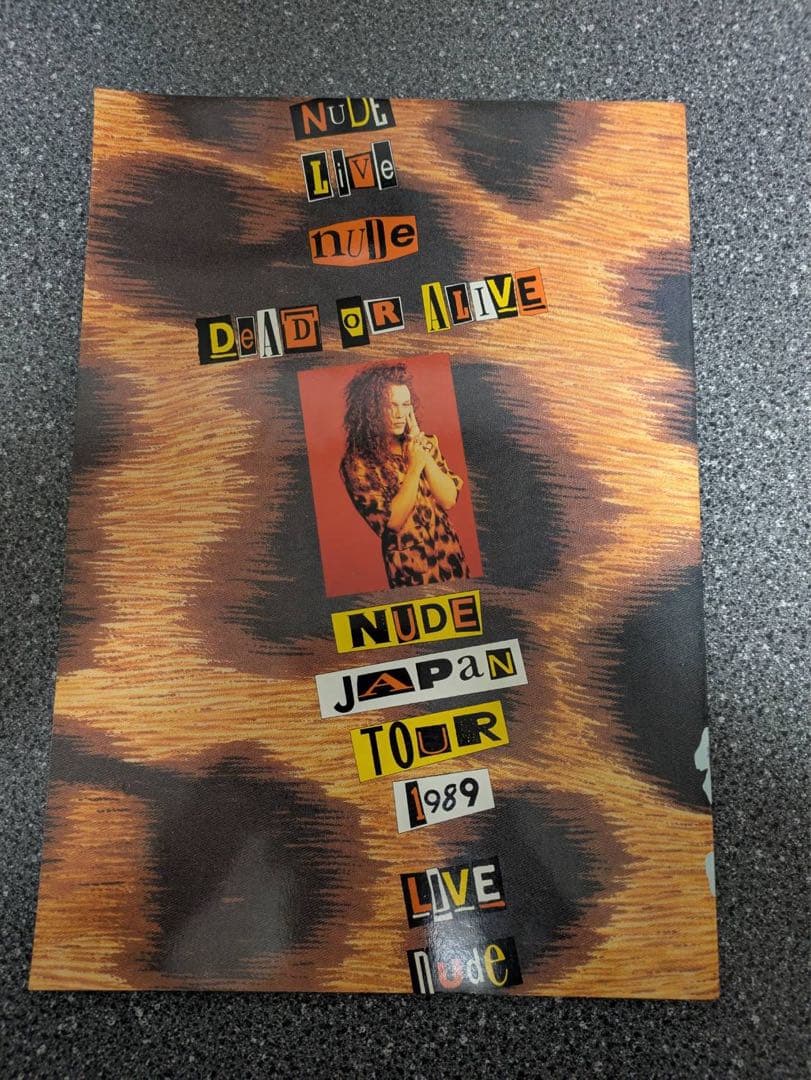 邦楽 DEAD OR ALIVE NUDE LIVE 1989