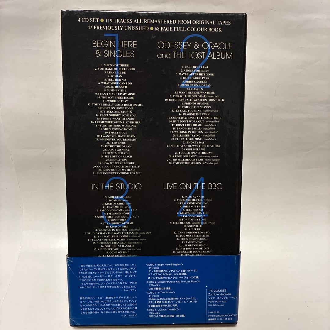 ザ・ゾンビーズ Zombie Heaven 4CD