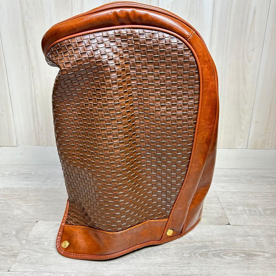 【高級感】マジェスティ ゴルフキャディバッグ ブラウン MJ 美品！豪華！