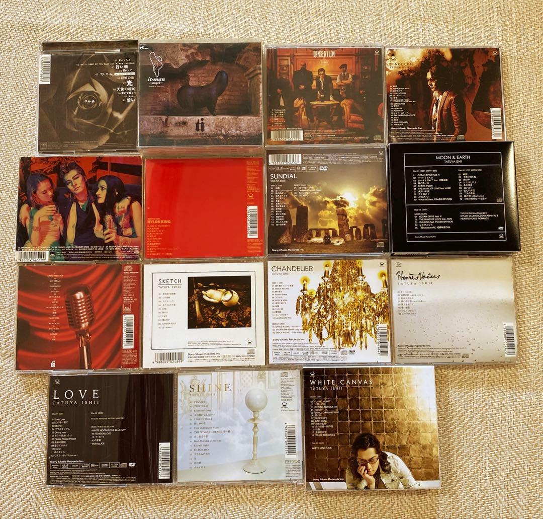 石井竜也CD15枚セット(状態良好)